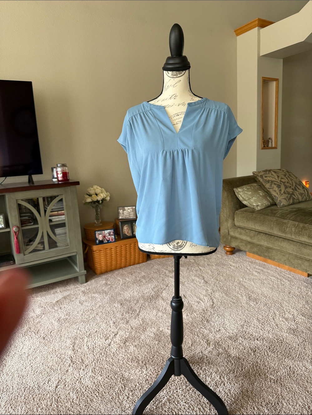 LOFT Sky Blue Women's Blouse